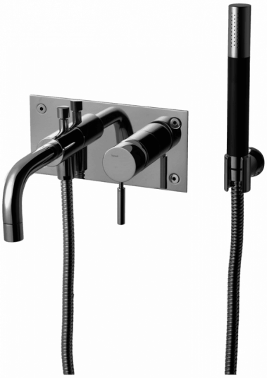 Tapwell Box026 Blandebatteri Black Chrome