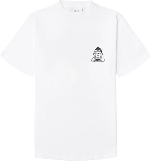 Grunt Grlane Food Ss Tee White 134/140 Grunt Grlane Food Ss Tee White 134/140