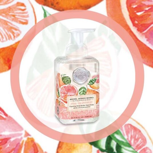 Skumsåpe Pink Grapefruit fra Michel Design Works