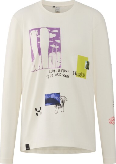 Haglöfs Women"s Haglöfs Long Sleev Tee Soft White 3 S