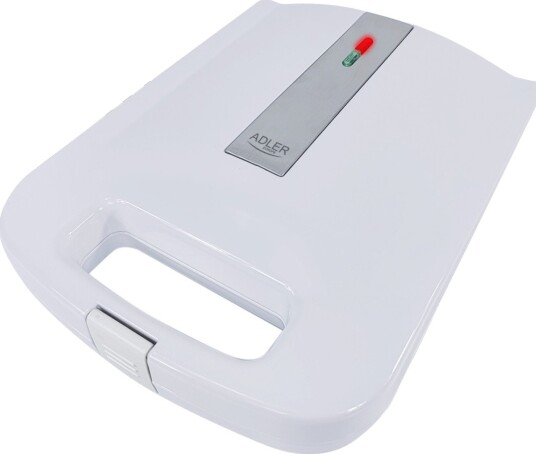 Adler AD 3055 Toastjern - 2000W, Non-stick - Hvit