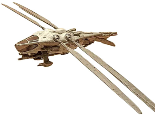 Dune Harkonnen Ornithopter DieCast 10.5" Flying Machine Ship
