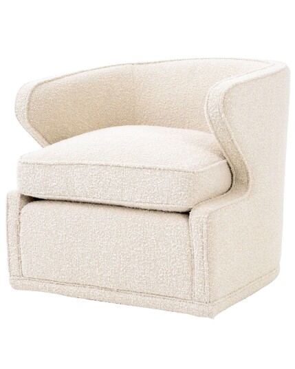 Eichholtz Dorset lenestol bouclé cream