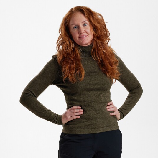 Deerhunter Lady Darlington Roll Neck Cypress 48 Deerhunter Lady Darlington Roll Neck Cypress 48