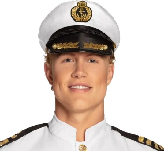 Boland Traciks Boland 44371 Hatt Til Kostyme Voksen Alle Kjønn Strykejern Polyester Isopor Polyurethan Sort Gull Hvit 166 G