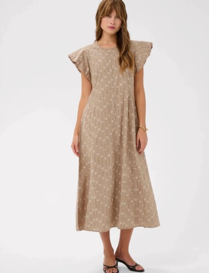 Culture Cumarco Olena Dress Beige S Culture Cumarco Olena Dress Beige S