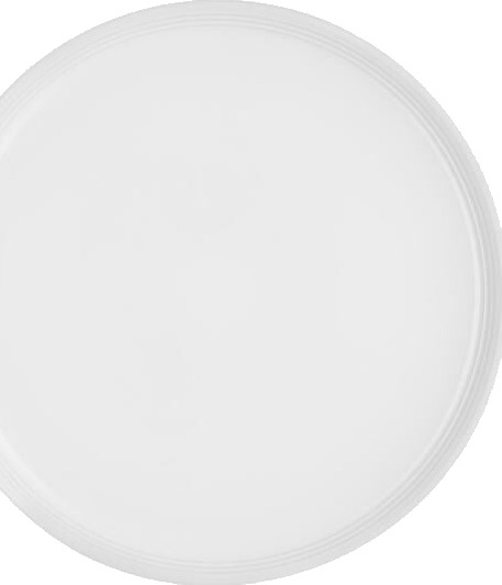 Le Creuset Coupe collection middagstallerken 27 cm white
