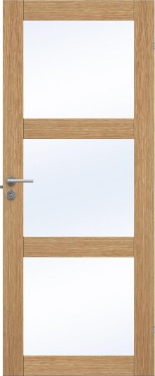 Swedoor Dørbl Unique Gw03 7x20 Eik