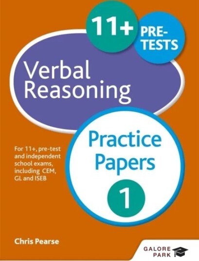 11+ Verbal Reasoning Practice Papers 1 Av Chris Pearse