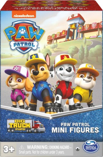 Paw Patrol Big Trucks Deluxe Mini Figure assortert