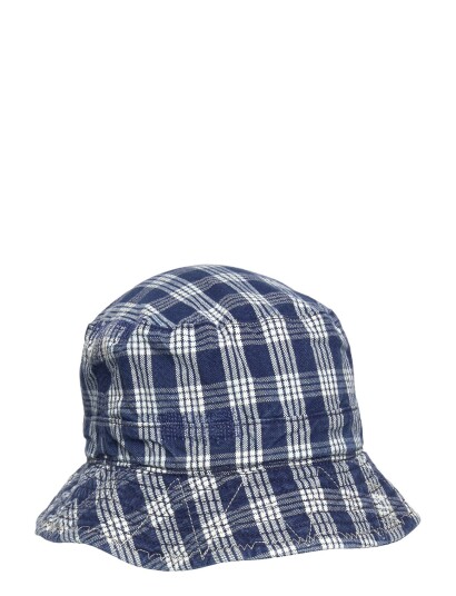 Polo Ralph Lauren Cotton Wvn Hat   Navy   S/M