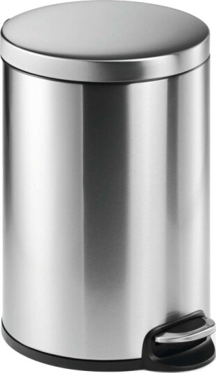 Durable 340223 20 L Rund Rustfritt Stål Rustfritt Stål Pedal Rustfritt Stål