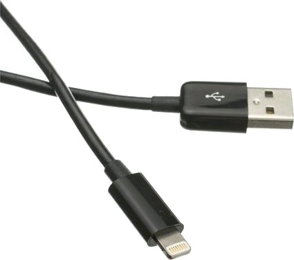 C-Tech Usb-Kabel C-Tech Usb 2.0 Lightning-Kabel Ip5 Og Høyere LadeOg Synkroniseringskabel 2M Svart
