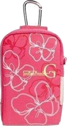 Golla Digi Popcorn G989 Rosa Kompakt Kameraveske med Lomme for Minnekort Golla Digi Popcorn G989 Rosa Kompakt Kameraveske med Lomme for Minnekort