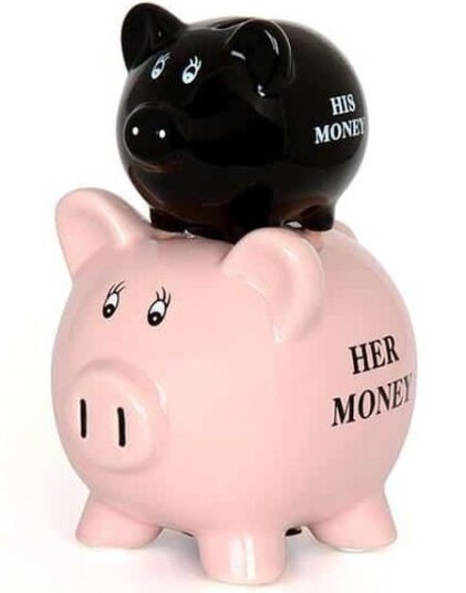 Gifts Tomorrow Han og Hennes Keramiske Sparegriser 19 cm