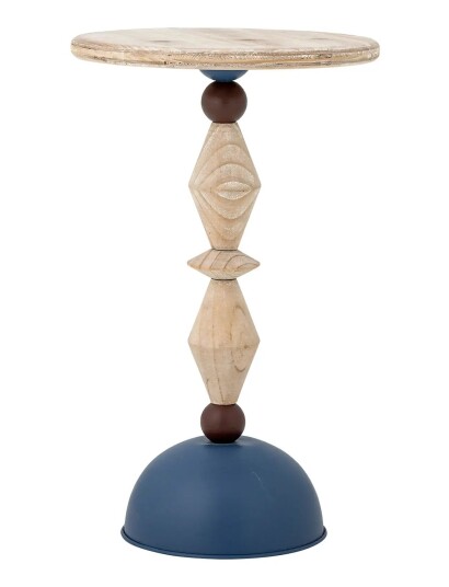Bloomingville Mannelli Side Table   Blue   Ø 30 CM