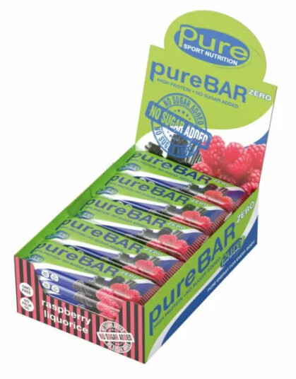 PSN Pure Bar ZERO 20x50g Rasberry liquorice PSN Pure Bar ZERO 20x50g Rasberry liquorice