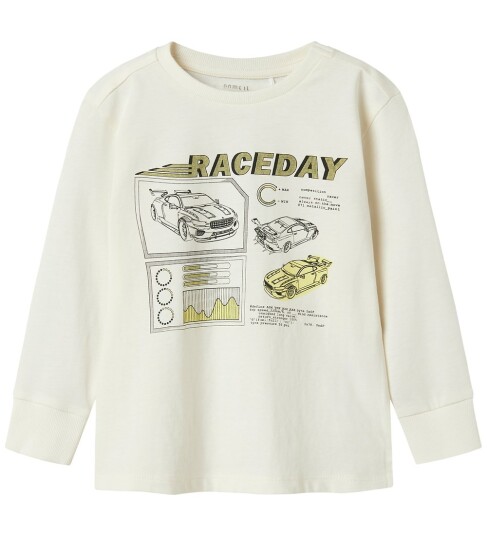 Name It Nmmobay Ls Nreg Top Pb White 110