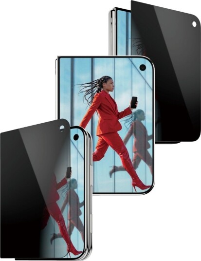 PanzerGlass iPhone Duo Skjermbeskytter med Personvernfilter Gjennomsiktig