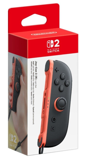 Nintendo Joy Con 2 R kontroller lyserød Nintendo Joy Con 2 R kontroller lyserød