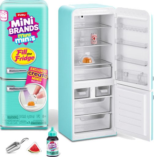 Zuru Mini Brands Create Fyll Kjøleskapet Lekesett Serie 1