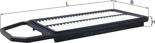 Luftfilter MAHLE ORIGINAL LX 4481
