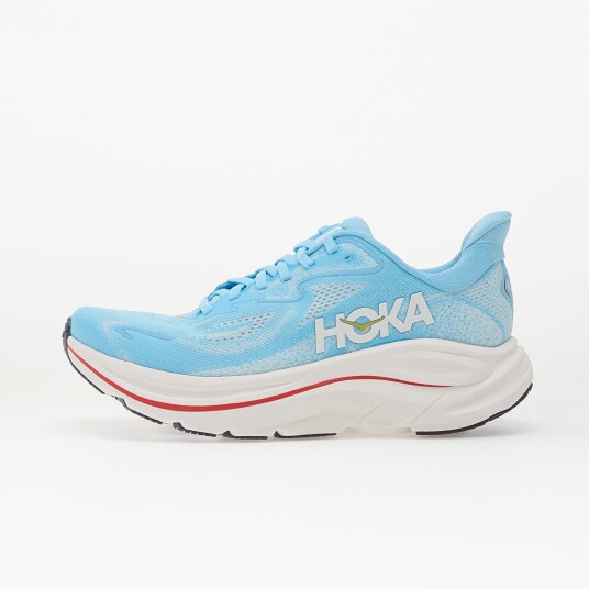 Hoka Women"s Clifton 10 Soaring Blue / Frost 36 2/3