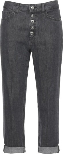Dondup Dame Jeans Svart W27,