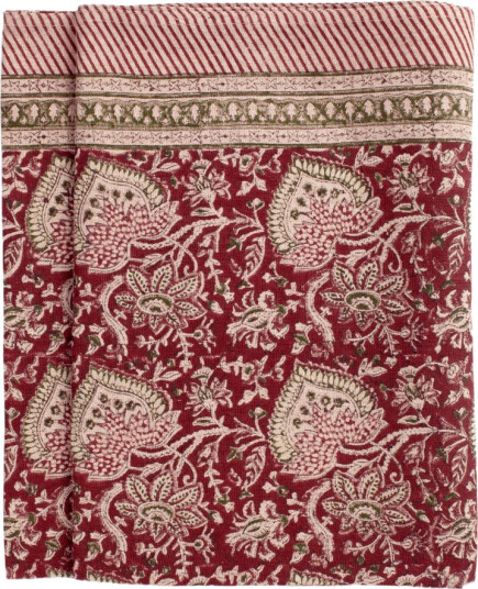 Chamois Oriental linduk rød 170x270cm Chamois Oriental linduk rød 170x270cm