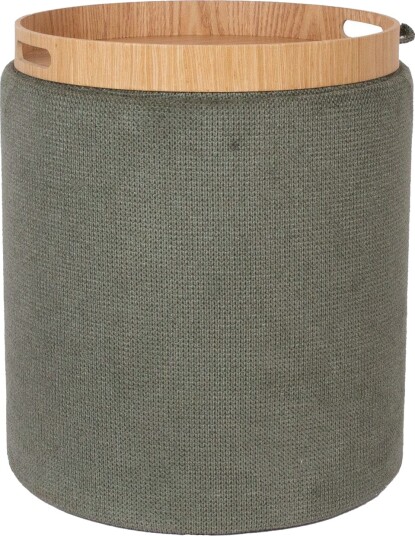 Ottoman/Table HOME4YOU Grønn