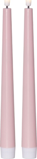Star Trading LED Kronelys Rosa 2-pakning 060-24 Star Trading LED Kronelys Rosa 2-pakning 060-24