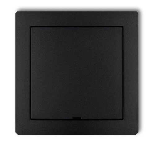 Karlik Intermediate Frame With Blank Black Matt (12Drpz) Karlik Intermediate Frame With Blank Black Matt (12Drpz)