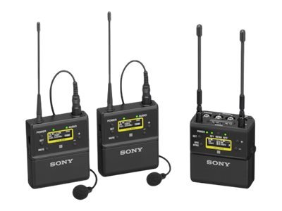 Sony Uwp-D27/K33 - Mikrofonsystem - For Sony Hxr-Mc2500  Nxcam Hxr-Nx100, Nx5r  Xdcam Pxw-Fs5, Fs5m2, Fs7m2, Fx9, Z150, Z190, Z280