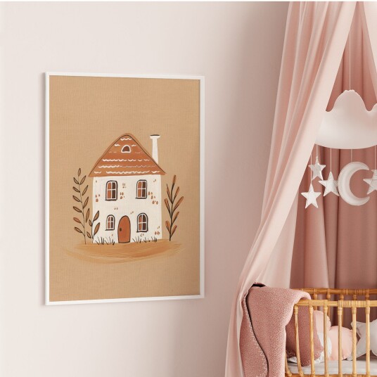 Plakat Koselig Hytte