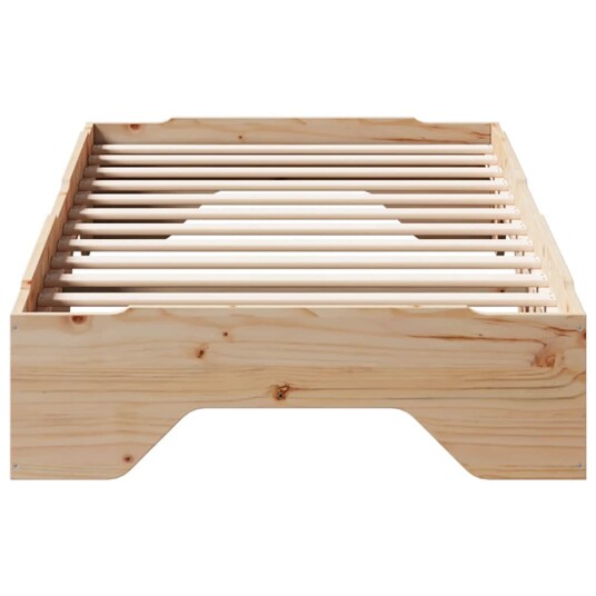 Sengeramme uten madrass stablebare 100x200 cm heltre 8721158636737