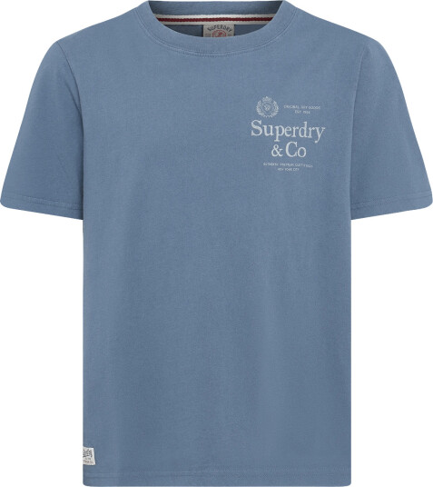 Superdry Luxe Casual Rlxd Tee   Blue   16