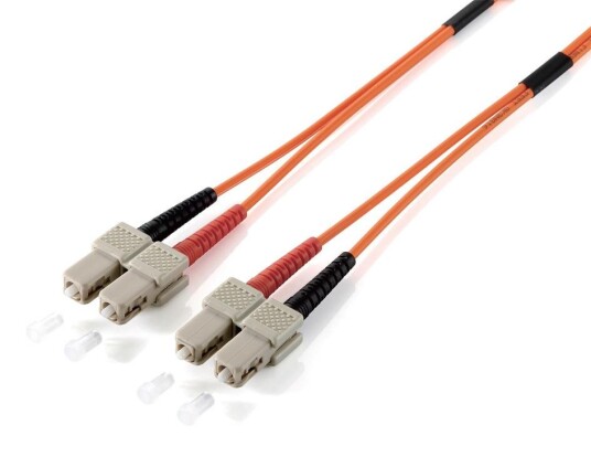 EQUIP LWL Patchkabel SC->SC  5.00m Singlemode Duplex OS2 yel