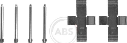 Monteringssett, bremseklosser A.B.S. 0916Q