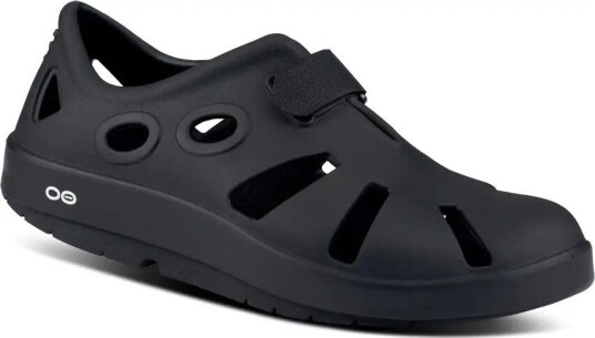 OOFOS Unisex Oocandoo Black 45 OOFOS Unisex Oocandoo Black 45
