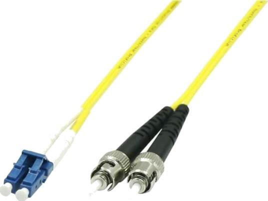Microconnect LC/ST OS1 10m gul FIB411010
