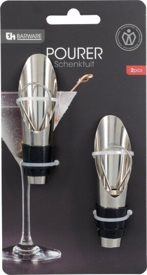 Excellent Houseware Vinskjenkere i Stål 2 Stk 170422580 Excellent Houseware Vinskjenkere i Stål 2 Stk 170422580
