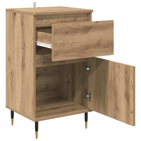 Serviesskap Artisan Eik 40 x 35 x 70 cm Ingeniørtre og jern