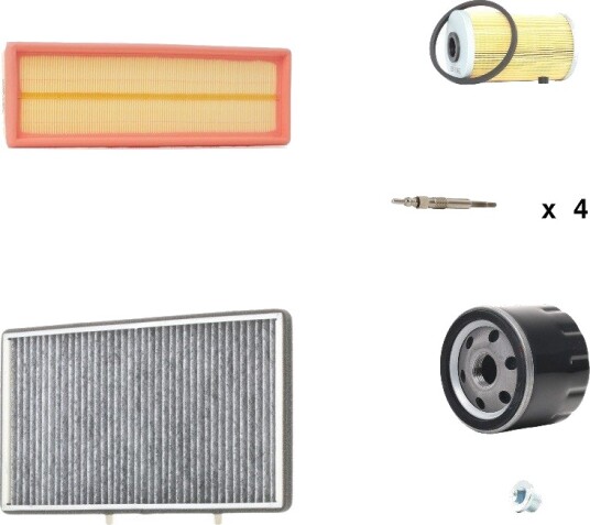 Servicepakke RIDEX 4682P19886
