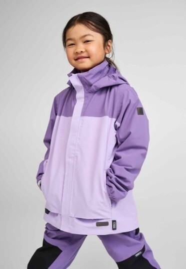Reima Tec Salmi vanntett jakke til barn blooming lilac 158 Reima Tec Salmi vanntett jakke til barn blooming lilac 158