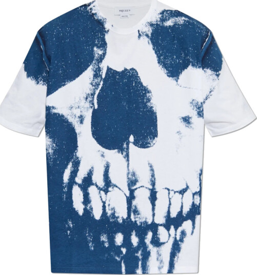 Alexander McQueen Herre Topper Hvit L, Alexander McQueen Herre Topper Hvit L,