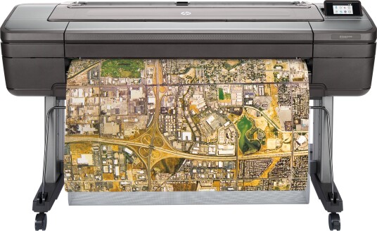 Hp Designjet Z6dr Postscript - 44" Storformatsskriver - Farge - Ink-Jet - Rull (111,8 Cm) - 2400 X 1200 Dpi - Inntil 1.1 Min/Side (Mono) / Inntil 1.1 Min/Side (Farge) - Gigabit Lan, Usb-Vert - Kutter