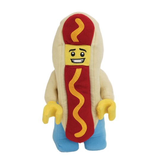 Lego Plysjfigur Av Mann I Pølsekostyme Lego Plysjfigur Av Mann I Pølsekostyme