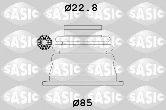 Sasic Mansjett drivaksel SASIC 4003427