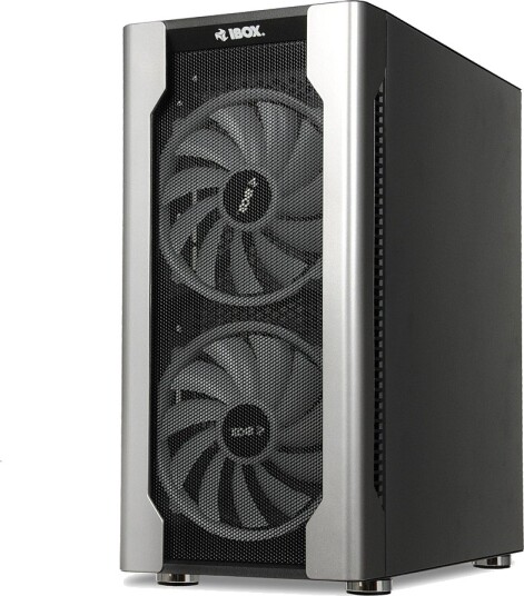 iBox Chiron ZH68 RGB Midi Tower E-ATX ATX Mini-ITX Svart iBox Chiron ZH68 RGB Midi Tower E-ATX ATX Mini-ITX Svart