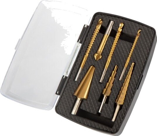 Graphite Bitssett 7 Deler (Bor, Skruer, Kutte/Gravering)